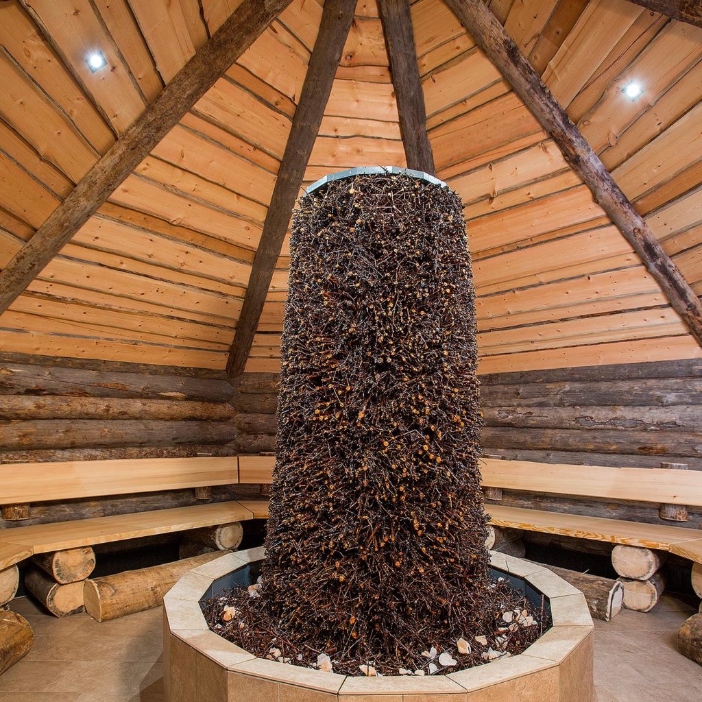 Sauna für öffentliche Bäder + Therme 2 Alfen Saunaland Salzgrotte Gradierwerk corso sauna manufaktur | corso saunamanufaktur