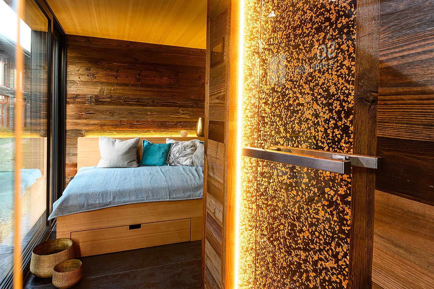 Sauna maison chalet 21 Design Aussensauna corso CHALET 9 | corso saunamanufaktur