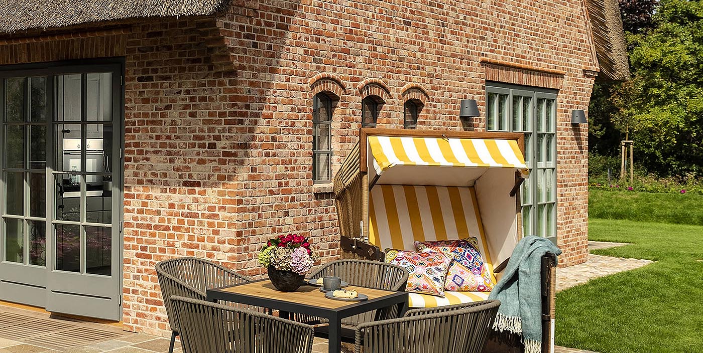 Sauna für FeWo 22 Design Sauna für Ferienhaus Sylt CalmIsland corso 4 | corso saunamanufaktur