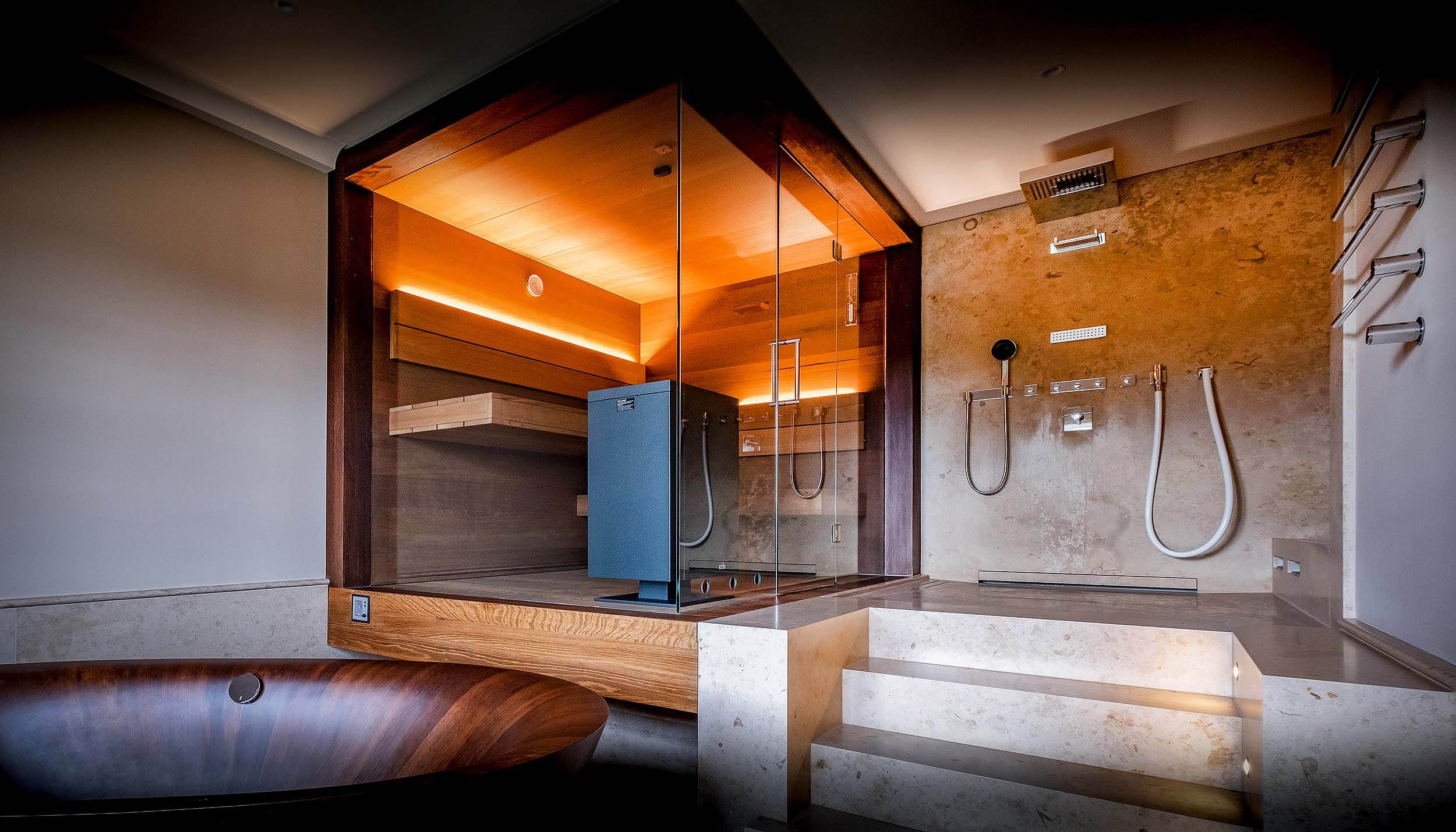 Luxus sauna nimbus corso 3 | corso saunamanufaktur