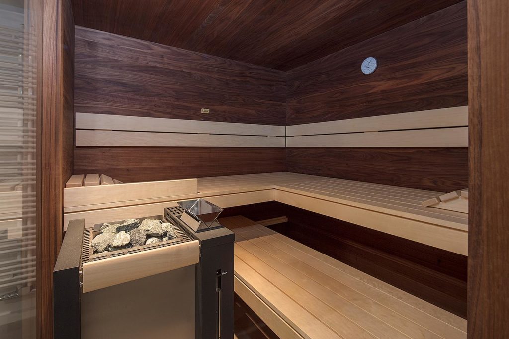 Sauna heater 8 Nussbaum Sauna corso 2 | corso saunamanufaktur