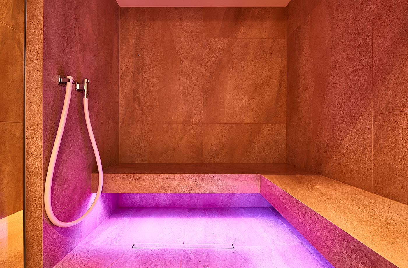 DAMPFBAD Hamam 8 premium sauna dampfbad kombi corso 6 | corso saunamanufaktur