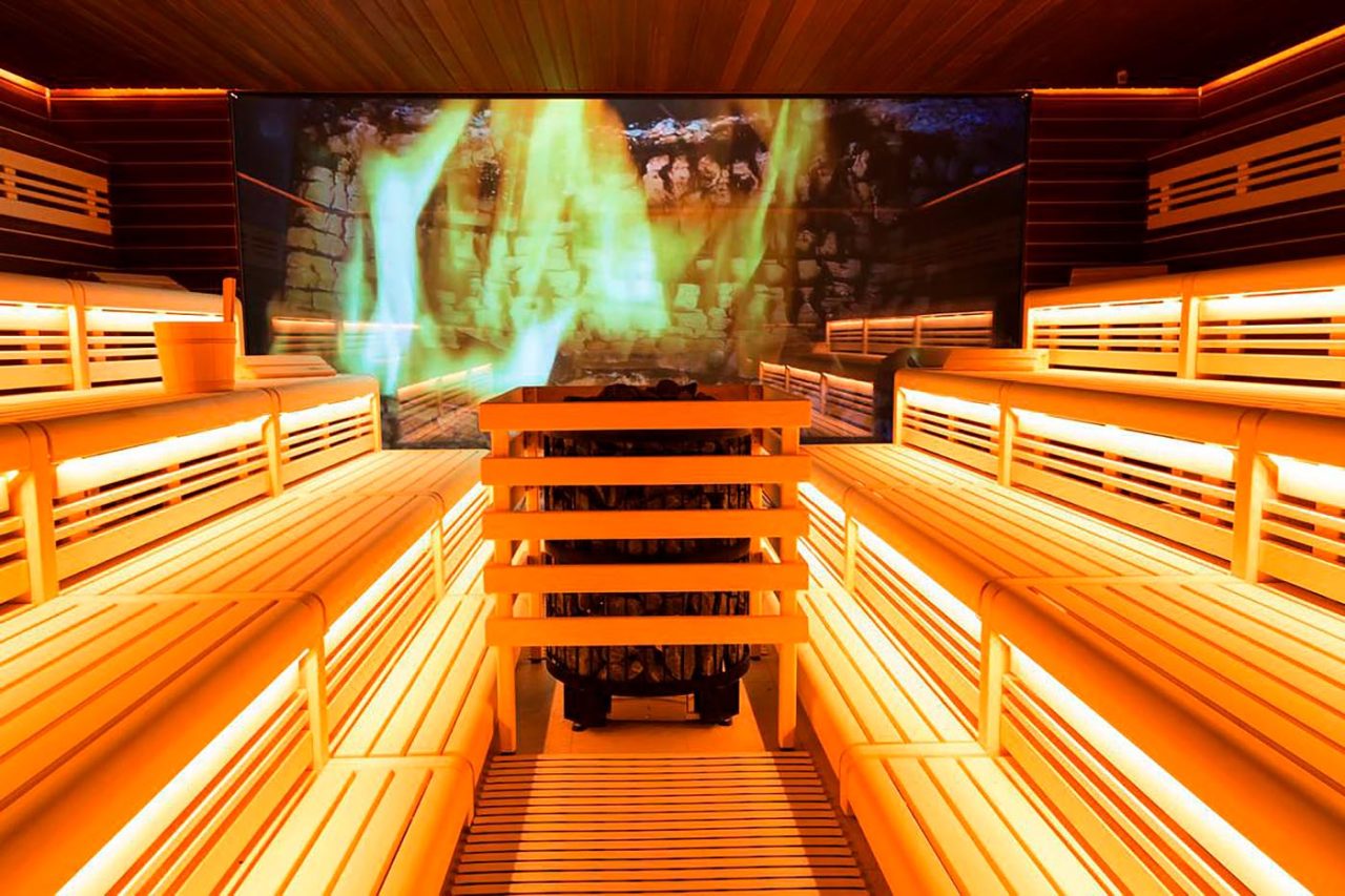 Sauna + SPA für Fitnessstudio 12 sauna für spa referenz profisauna fitness 25 Schoenbuehl | corso saunamanufaktur