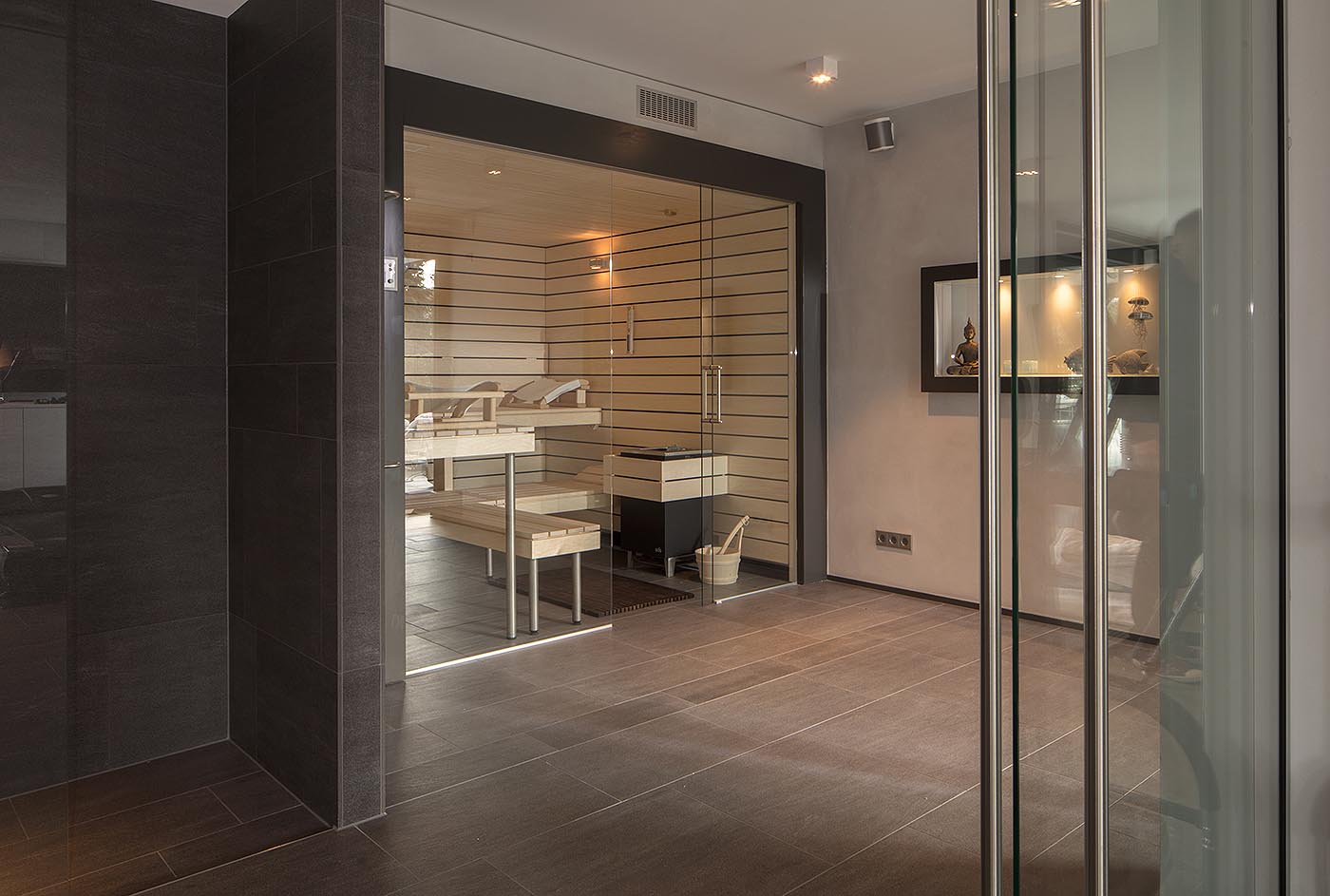 Design Sauna Glasfront 6 sauna für zuhause glasfront corso 2 | corso saunamanufaktur