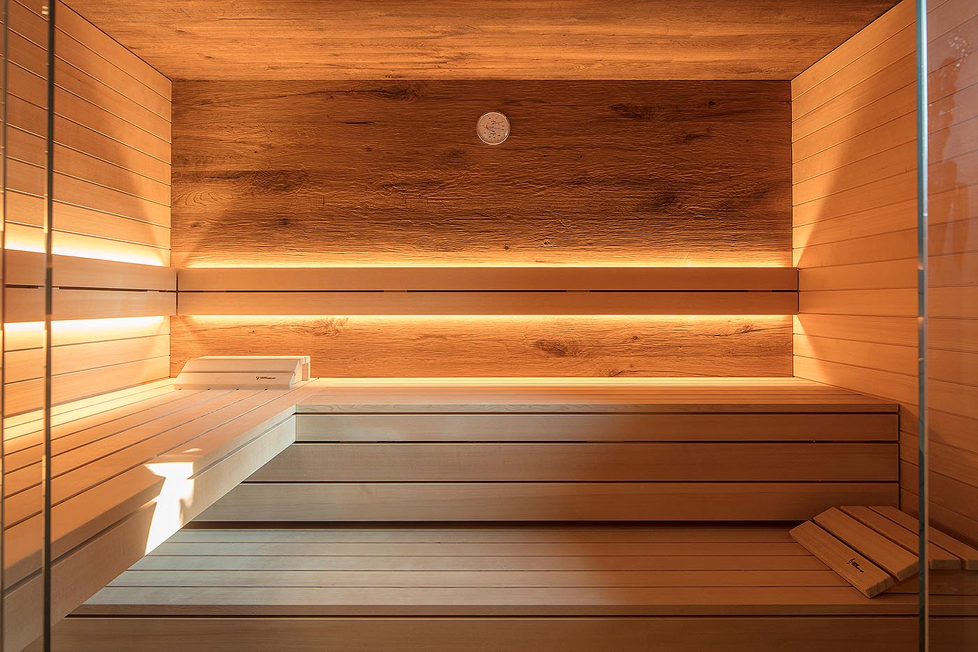 Hemlock-Sauna 8 sauna zuhause glasfront hemlock corso 5 | corso saunamanufaktur
