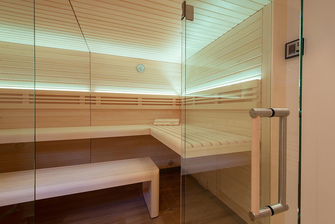 Helle Designsauna 9 sauna zuhause hell corso 15 | corso saunamanufaktur