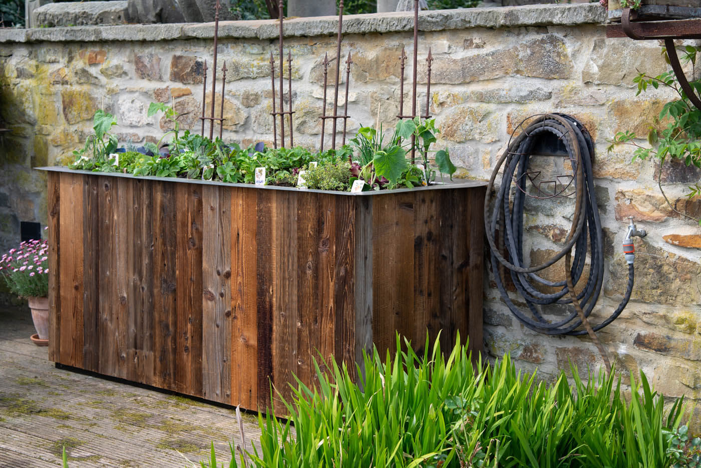 corso | bei Osnabrück 15 Hortus Design Hochbeet aus Altholz