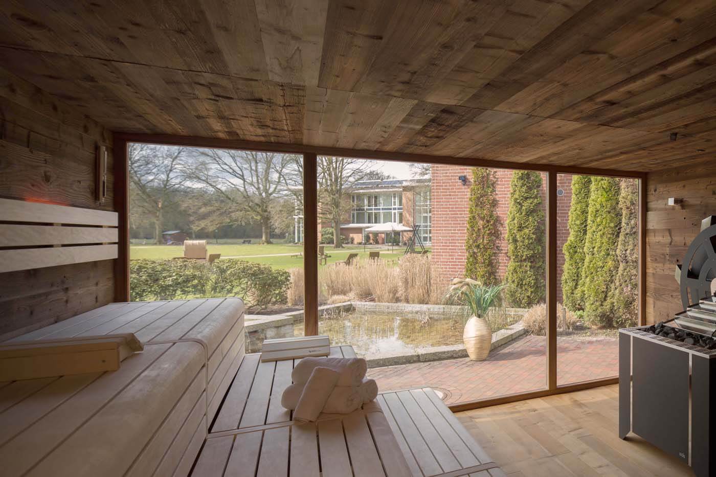 Sauna | Mühlenradofen 6 hotelsauna aufgussautomatik saunaautomation 3 | corso saunamanufaktur