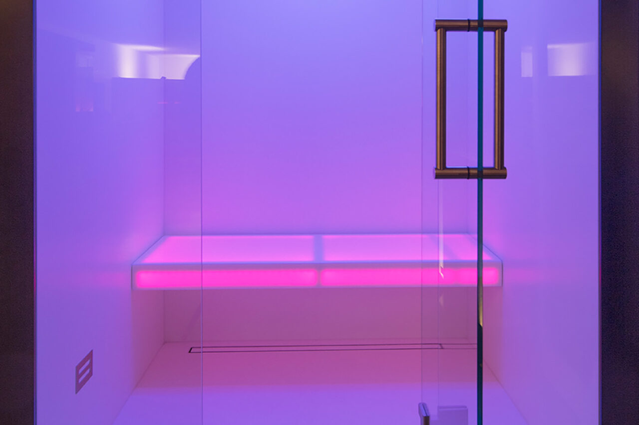 Angebote | Ausstellungs-Dampfdusche 5 Dampfdusche Corian Ausstellung 2 | corso saunamanufaktur