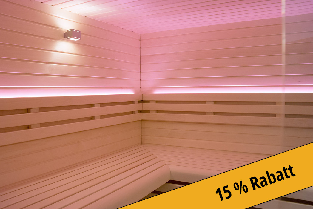 Sauna Abverkauf + Sauna Angebote 6 Sauna Angebot 15 Prozent Rabatt 3 1 | corso saunamanufaktur