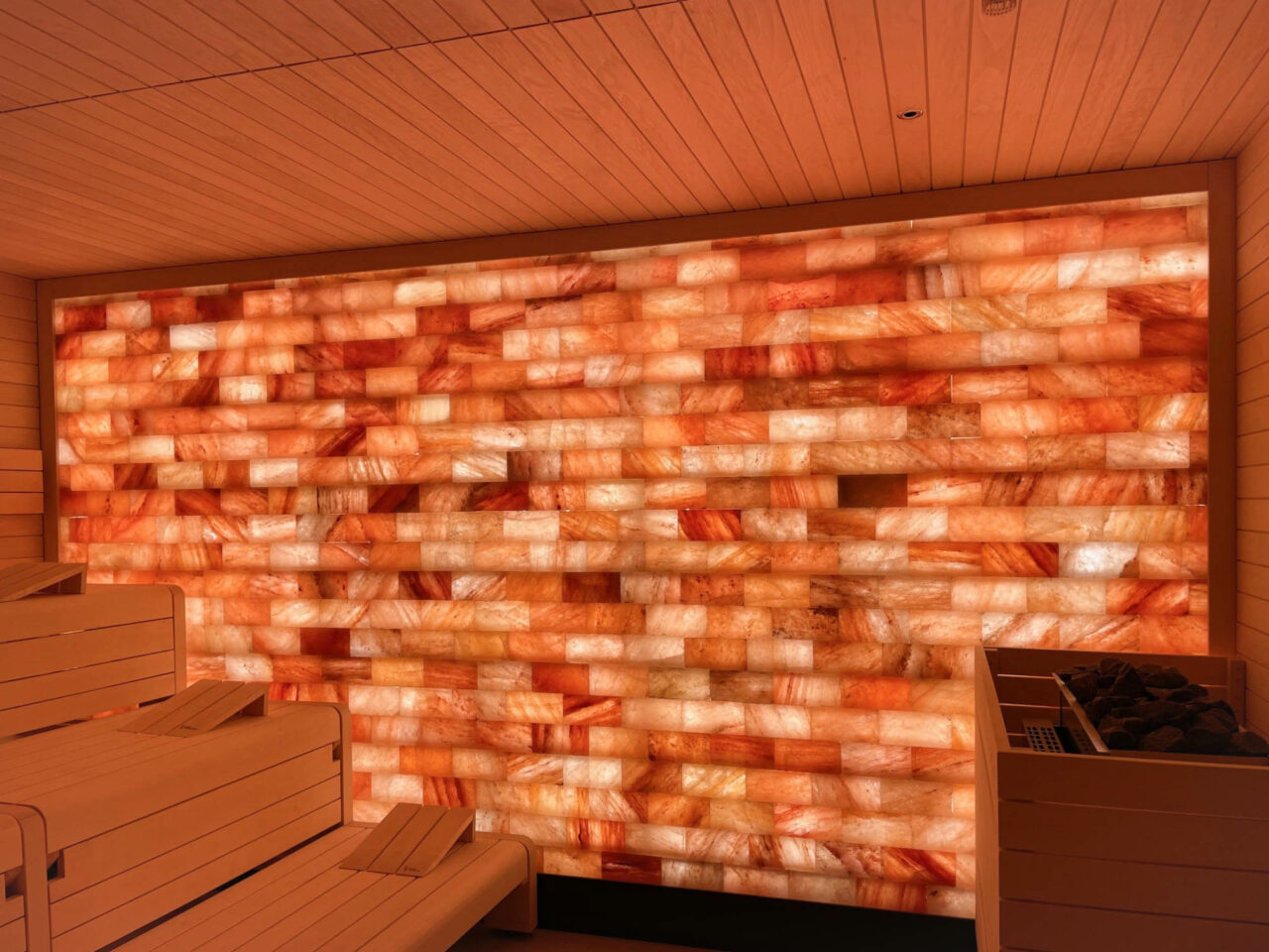 OLantis Saunawelt 6 Olantis Huntebad Saunawelt: Blick in die Nordseesauna (Innensauna). Gewerblicher Saunabau im öffentlichen Bad. Maßanfertigung corso sauna manufaktur